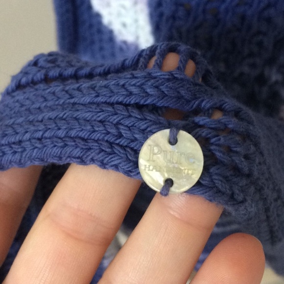 🌵 Pure Handknit Tie Dye Sweater Cardigan EUC - Picture 5 of 7